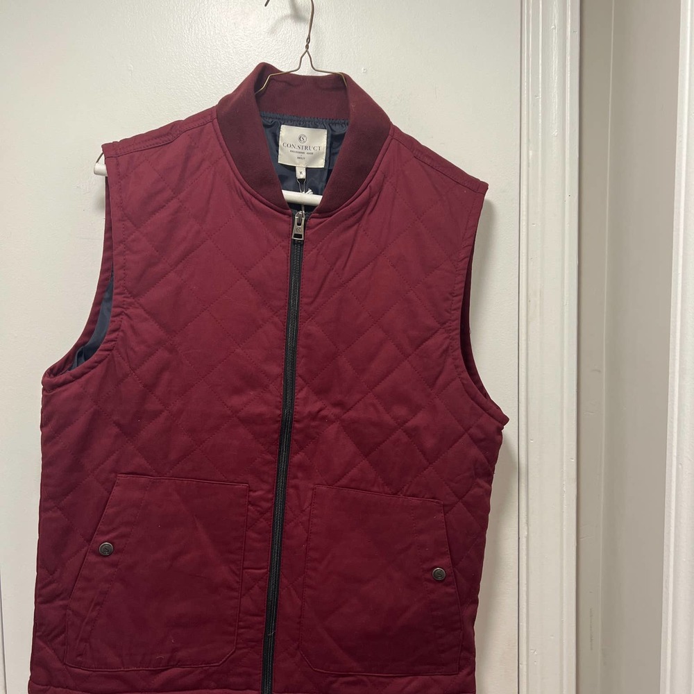 * Con.Struct Mens Zip Front Vest